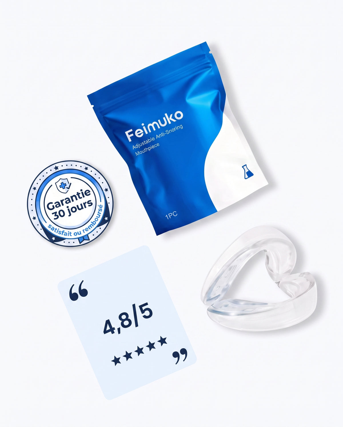 Feimuko Pro – Gouttière Anti-Ronflement